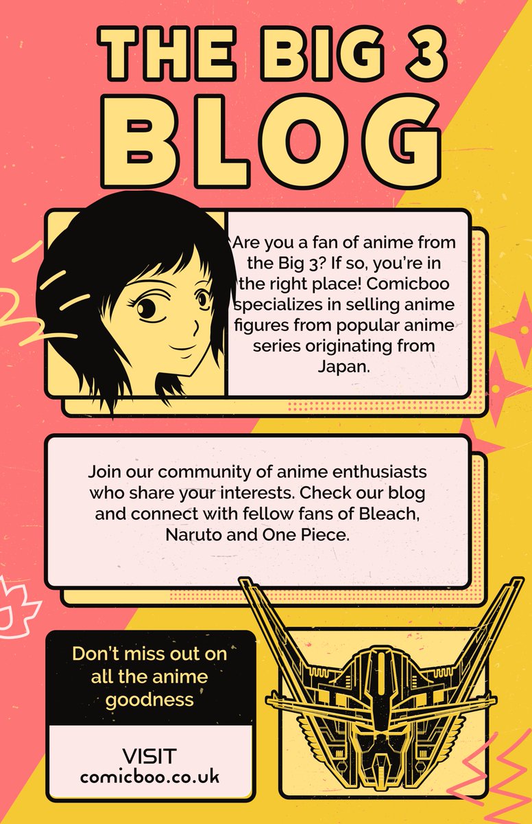 comicboobiz's tweet photo. THE BIG 3 BLOG is here 🔥😎👉 
https://t.co/jTrXsa9ViM

#anime #thebig3 #bleach #naruto #bleach #onepiece https://t.co/TkwxdyVpaD
