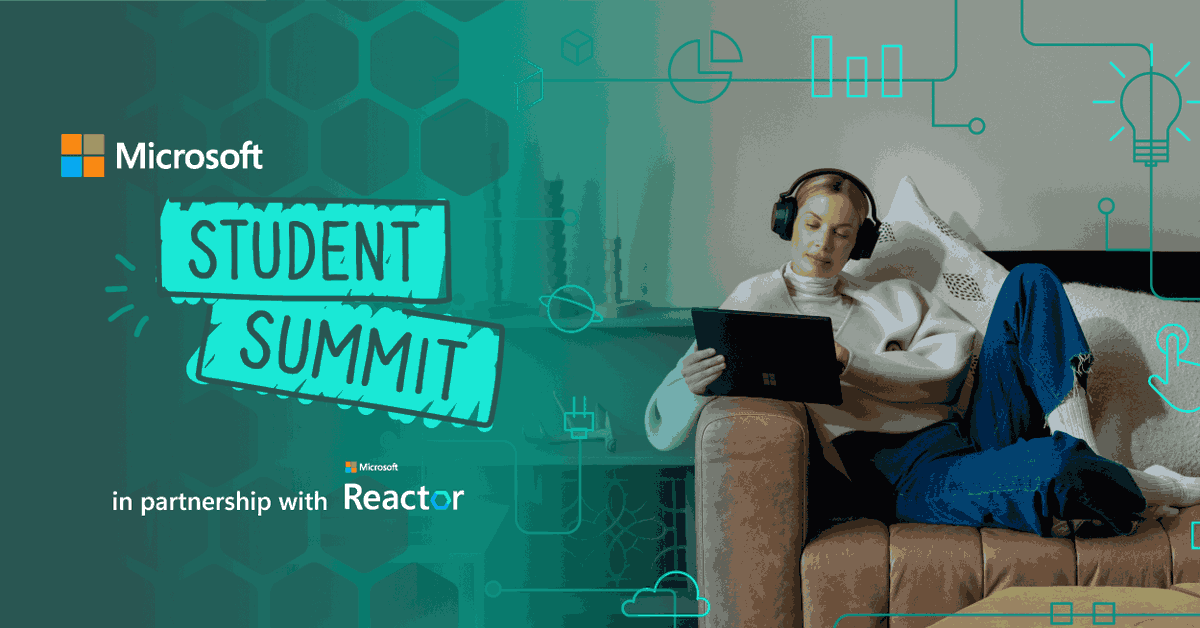 MSFTImagine's tweet photo. 📣 The #MSFTStudentSummit begins in just ONE WEEK!

Get ready to innovate, learn, connect with the student #Developer community, and so much more beginning March 20. See you there: https://t.co/pObIfijrtA.
