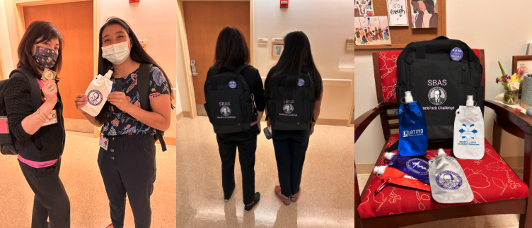 StanfordRadOnc's tweet photo. We're thrilled to participate in the #SBASBackpackChallenge!
The goal of the backpack challenge is to help make the invisible burden of those affected by conscious and unconscious bias relating to race, ethnicity, gender, and sexual orientation more visible. @SocietyofBAS https://t.co/NQ0SSZFT8A