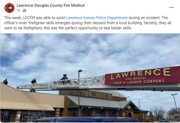 Lawrence Police tweet media