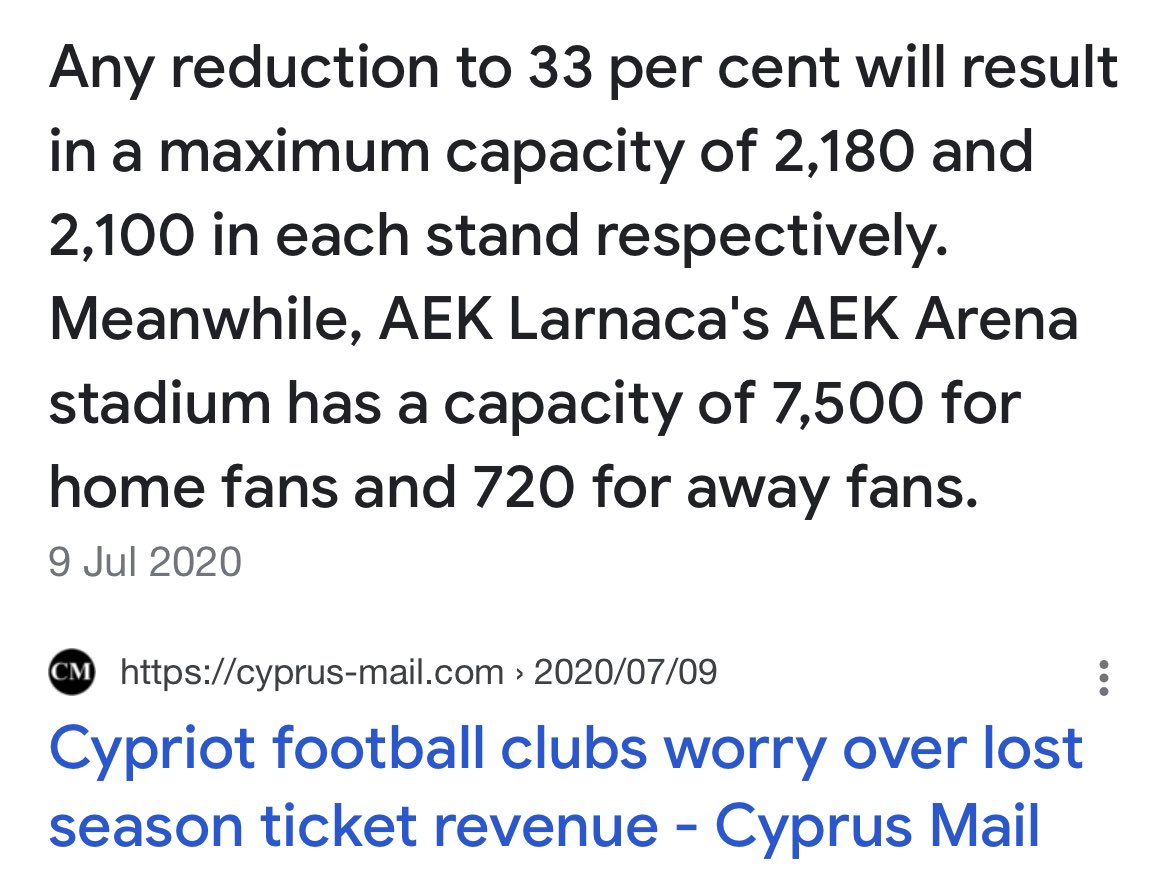 @KillerHeels_UK @SteveLinton7 This article from 2020 says Larnaca is 720 away fans usually. 🤞