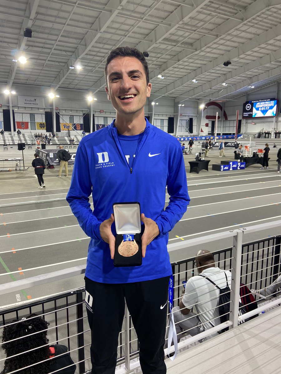 angreckart's tweet photo. 5th place in the ACC’s Men’s 5k for @C_Theodore4 ! 

#LetsGoDuke 🔵😈 @DukeTFXC https://t.co/CDZwzoH6ZR