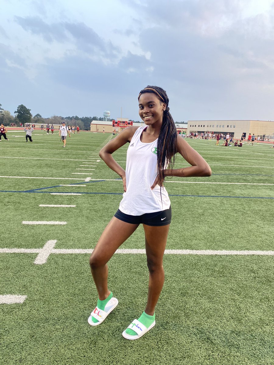 3rd Place Triple Jump Freshman Polly Graves