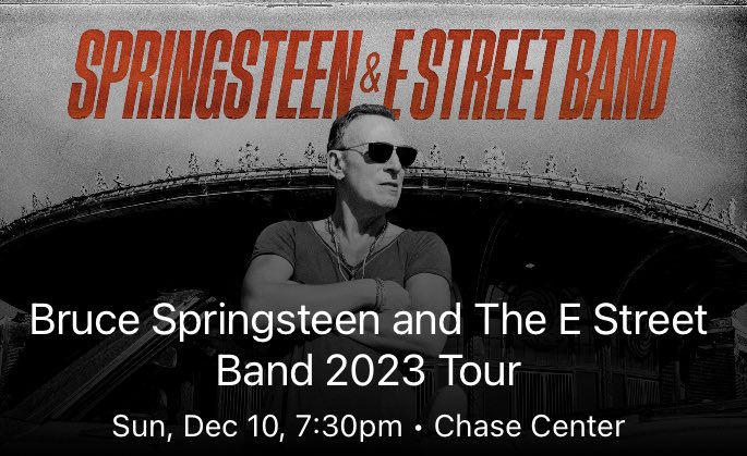 boomtownpodcast's tweet photo. Benny Banzai here, I was able get tickets to see @springsteen and The E Street Band for December in San Francisco. One of the offers after purchasing was membership to @AARP. Know your audience. 😜 #BruceSpringsteen #80s #80smusic #boomtownpodcast #imnotthatold https://t.co/hLuESKHUs7