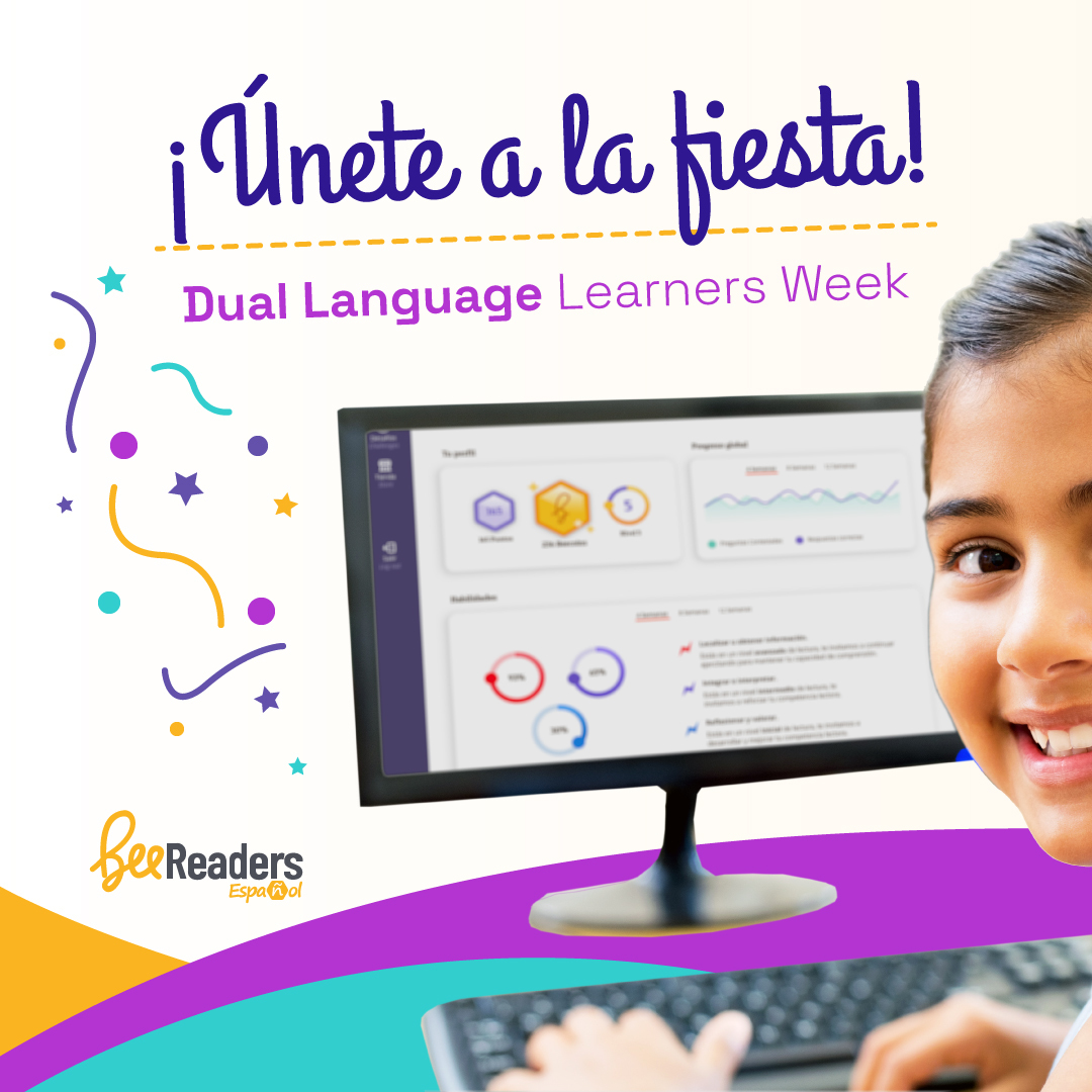 BeeReaders_usa's tweet image. “There are hundreds of languages in the world, but a smile 😁 speaks them all.” Smileee!! 
💛 Happy Dual Language Learner Celebration Week! 

#brilliantduallanguagelearners #duallanguagelearners #Beereaders 🐝