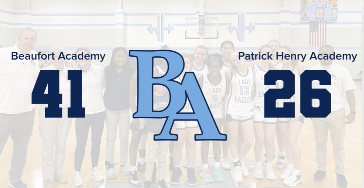 BAsportsAD's tweet photo. Your Lady Eagles are going to the STATE CHAMPIONSHIP!! We defeated Patrick Henry in the SCISA 2A Semifinals 41-26 🦅
The state title will be this Saturday at 2:30 PM at the Sumter Civic Center. More details to come. #BAProud https://t.co/IilexQDstk