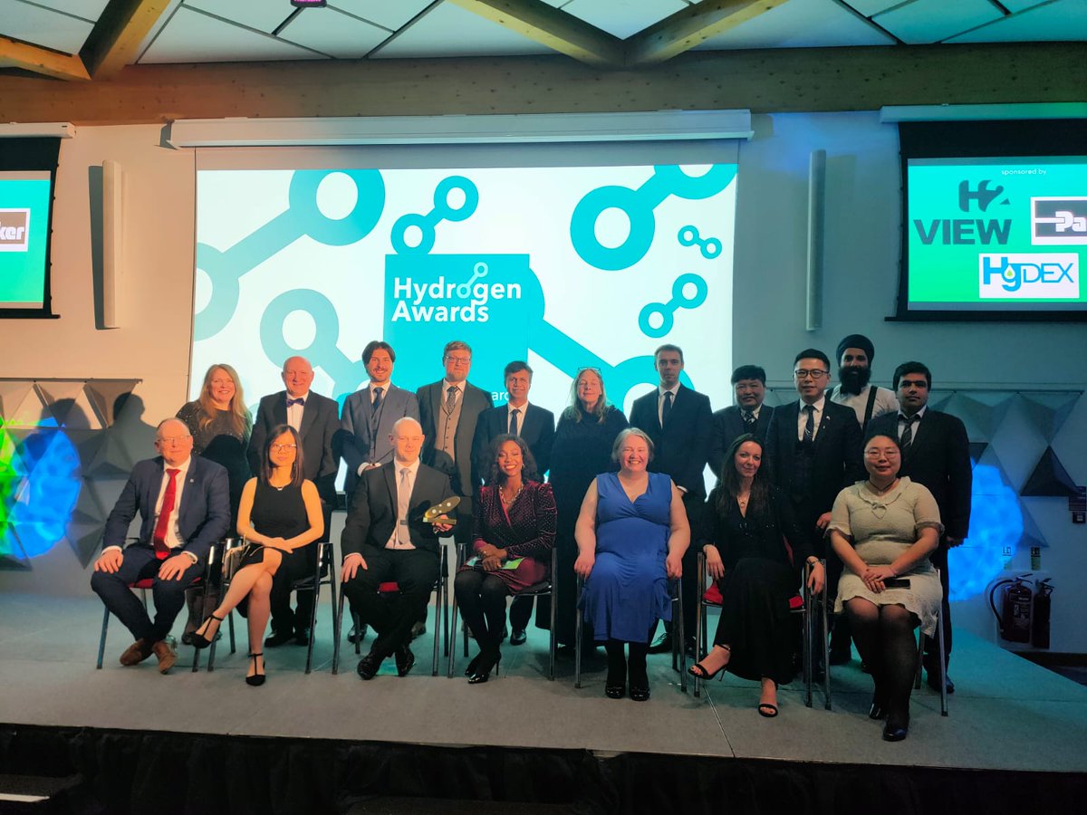 HyDEX Midlands (@hydexmidlands) on Twitter photo Congratulations to the finalists in the Academic Excellence & Innovation category <a href="/H2Awards/">Hydrogen Awards</a> awards tonight. <a href="/EBRI_UK/">EBRI - Energy & Bioproducts Research Institute</a>, <a href="/bhamenergy/">Birmingham Energy</a>, <a href="/CranfieldUni/">Cranfield University</a>, <a href="/KeeleUniversity/">Keele University 🐿️</a>, <a href="/lborouniversity/">Loughborough University</a>, <a href="/UoNEnergy/">University of Nottingham Energy Institute</a>, <a href="/uniofwarwick/">University of Warwick</a>, and to our winners <a href="/PTClough/">Peter Clough</a> & <a href="/tosinadedipe/">Tosin Adedipe</a> from <a href="/CranfieldEnergy/">Cranfield Energy</a>! Congratulations to the finalists in the Academic Excellence & Innovation category <a href="/H2Awards/">Hydrogen Awards</a> awards tonight. <a href="/EBRI_UK/">EBRI - Energy & Bioproducts Research Institute</a>, <a href="/bhamenergy/">Birmingham Energy</a>, <a href="/CranfieldUni/">Cranfield University</a>, <a href="/KeeleUniversity/">Keele University 🐿️</a>, <a href="/lborouniversity/">Loughborough University</a>, <a href="/UoNEnergy/">University of Nottingham Energy Institute</a>, <a href="/uniofwarwick/">University of Warwick</a>, and to our winners <a href="/PTClough/">Peter Clough</a> & <a href="/tosinadedipe/">Tosin Adedipe</a> from <a href="/CranfieldEnergy/">Cranfield Energy</a>!