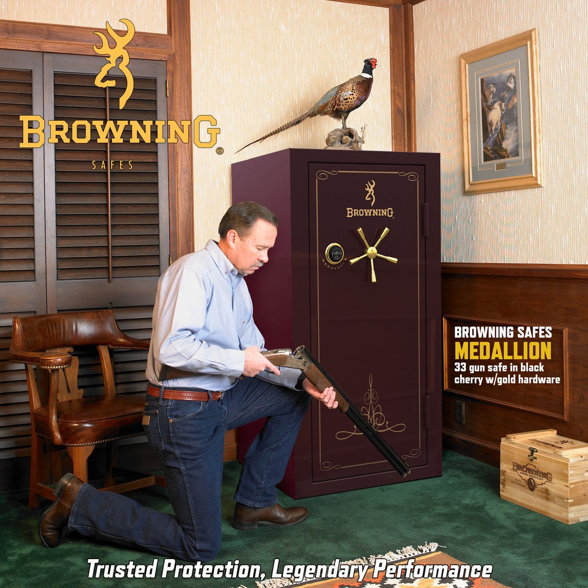 BrowningSafe's tweet photo. #BrowningSafes #Medallion combines quality construction, proprietary technology, and patented interior designs that elevate them above the competition and give you peace of mind that your valuable possessions are protected.

#TrustedProtectionLegendaryPerformance https://t.co/jPMhMtfVWs