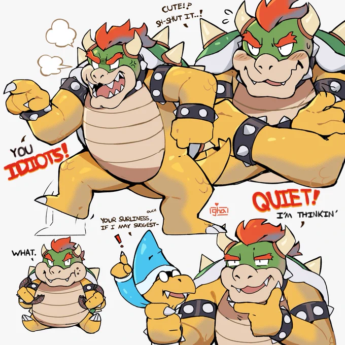 I love when bowser 