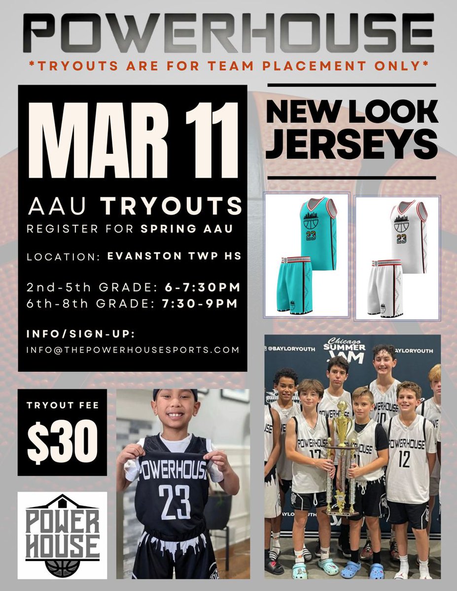 Powerhouse_5's tweet photo. Register today for Powerhouse Spring Travel tryouts. Tryouts are for 2nd - 8th grade boys and will have A and B level teams.We will have local and national teams. Click the link in the bio to register today. See you on the courts!! #powerhousesports #powerhousemovement https://t.co/wmmMhhFVgm