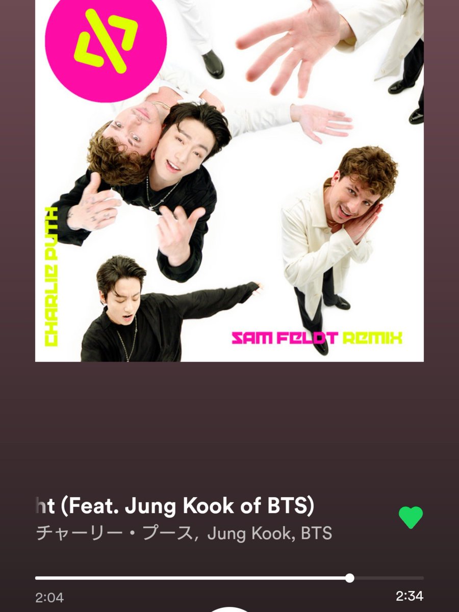 @JJSTBACKUP おはようございます💜

今日も皆さんと一緒にShazam認識と
StreamingでJungkookの応援🎶
よろしくお願いします🍀

I vote #LeftandRight for #BestMusicVideo at #iHeartAwards