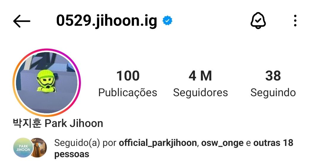 JihoonBrasil's tweet photo. [#HOONSTAGRAM] 23.02.23 - Atualização de Jihoon.

Jihoon mudou a foto de perfil do IG

🔹️https://t.co/UjAaGOlLIs

#ParkJihoon #박지훈 @Park_Jihoon_twt https://t.co/KkglKDCImP