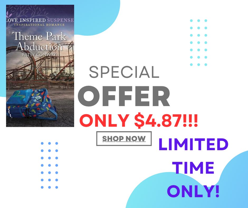 Theme Park Abduction (Love Inspired Suspense) a.co/d/9BO6PSW