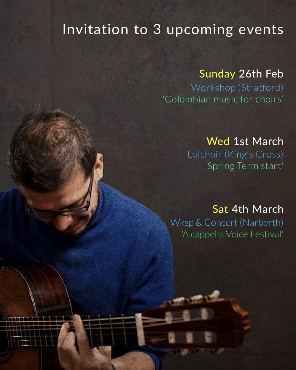 Busy weeks ahead with wonderful music events. Join us? Here some links for more info and tickets: 
👉 Sunday 26: buytickets.at/mdbrunch/850843
🌼 Wed 1st: lolchoir.com
☀️ Sat 4th: span-arts.org.uk 

<a href="/MDbrunch/">MDBrunch</a> <a href="/SpanArts/">Span Arts</a>