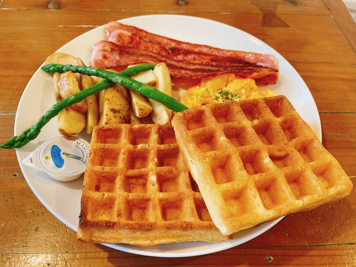 taito_F14's tweet photo. しっかり朝食を🥞
#halihali https://t.co/d8SmdWshwt