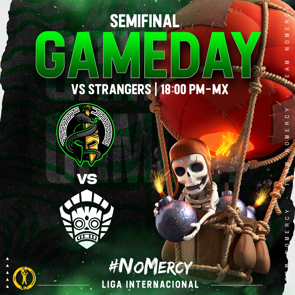 NoMercy (@nomercyygg) on Twitter photo #CR • MATCHDAY
SEMIFINAL, así es, hoy disputaremos la primer semifinal ante un equipo que ya ha caído frente a nuestros muchachos, pero… ¿se repetirá la historia o nos sorprenderán?🤔 ¡Lo averiguaremos en la arena!
🏆<a href="/_LigaInterCR/">Liga Internacional</a>
🆚 <a href="/StrangersGG/">Strangers | 🇲🇽</a>
⏳6:00 PM 🇲🇽
#NoMercy #GL #CR • MATCHDAY
SEMIFINAL, así es, hoy disputaremos la primer semifinal ante un equipo que ya ha caído frente a nuestros muchachos, pero… ¿se repetirá la historia o nos sorprenderán?🤔 ¡Lo averiguaremos en la arena!
🏆<a href="/_LigaInterCR/">Liga Internacional</a>
🆚 <a href="/StrangersGG/">Strangers | 🇲🇽</a>
⏳6:00 PM 🇲🇽
#NoMercy #GL