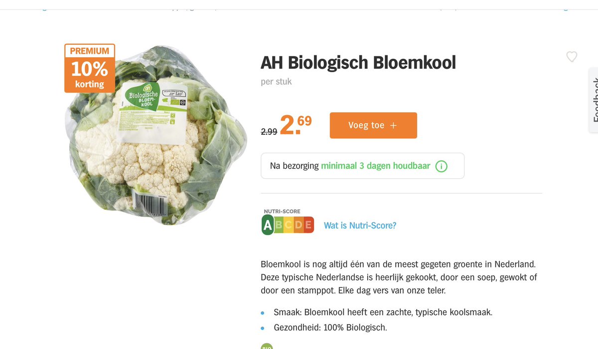 hschenderling's tweet photo. @RonPeppenster @VdhurkL Klets niet zo dom met wef-agenda laat je niet zo opnaaien en controleer je tweet nog even voordat je op oké klikt. 🥴
5 euro + voor een bloemkool. 😂 https://t.co/uVrHnbI2Es