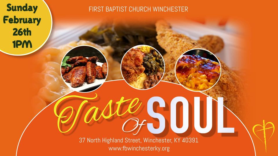 fbwinchesterky's tweet photo. Wear your African Attire!
We will also have our annual “Taste of Soul” Potluck after Service.
Sign up for the potluck in the vestibule or the family life center. https://t.co/4WYWaVVzfK