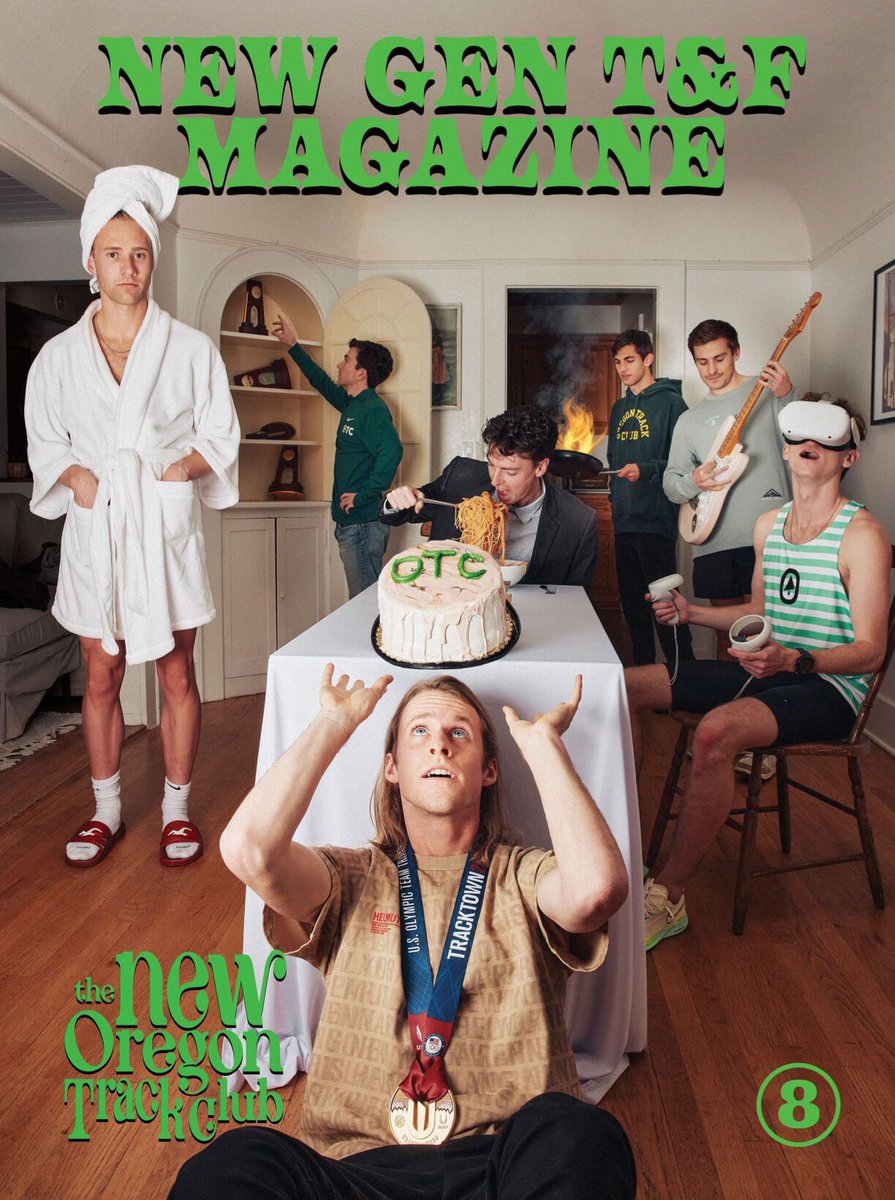 Earlier this week we launched the latest edition of New Generation Track and Field magazine. This eighth issue spotlights the revamped @OregonTCElite , and was a blast to work on. Each time we one of these is put together, the final product gets better than the last, (1/3)