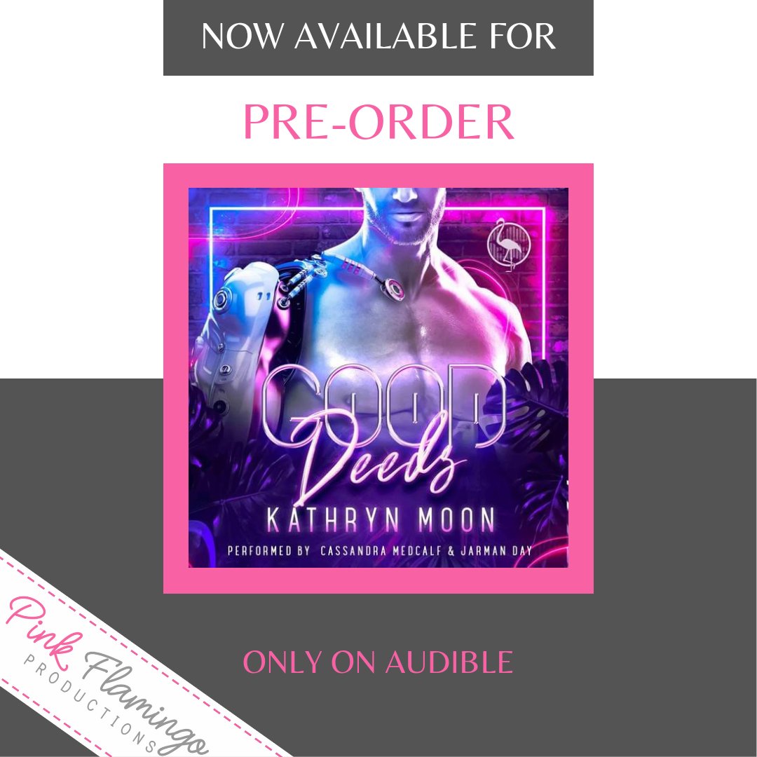 BetteH9's tweet photo. 🎧 Pre Order Alert 🎧
Good Deeds by @kathryn_moon
Narrated by @VoiceOfCass & @jarmanvoices
Published & Produced by @PFPAudiobooks
Audible US: https://t.co/mPJufd8m7P
Audible UK: https://t.co/ll3YQrX0QJ
#PreOrderBlitz #GoodDeedsAudioTour #TheFlockonTour @theflockontour #PFPAudio https://t.co/fBc0A11AEz