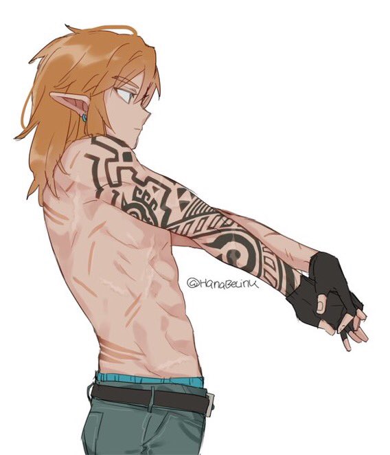 Its chest day for this hylian, gotta stay in shape to keep taking this merc jobs.