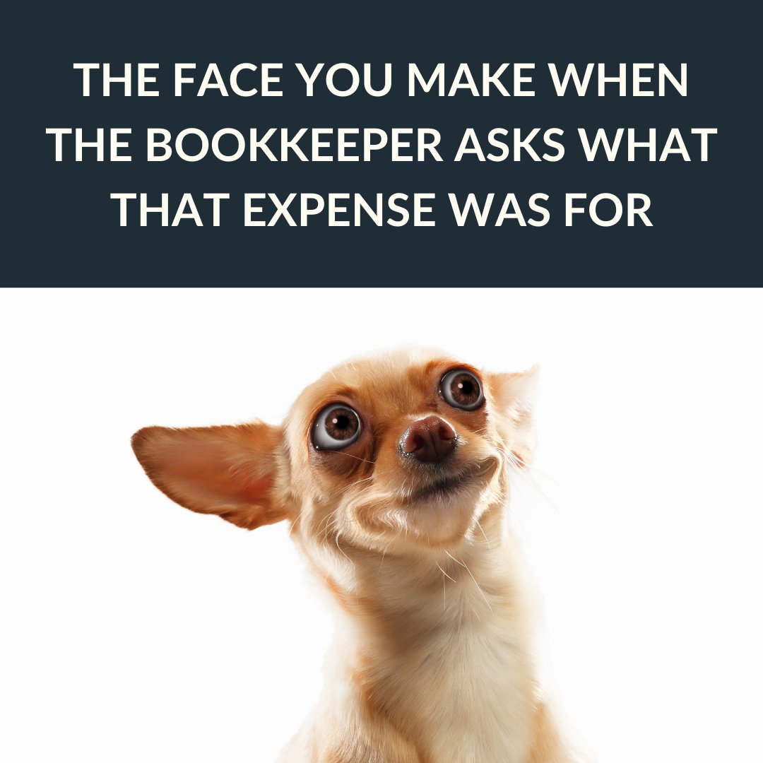 When the receipts are piling up and your bookkeeper is asking for explanations... 

#bookkeeping #expensereports #finances #startups #businessowners