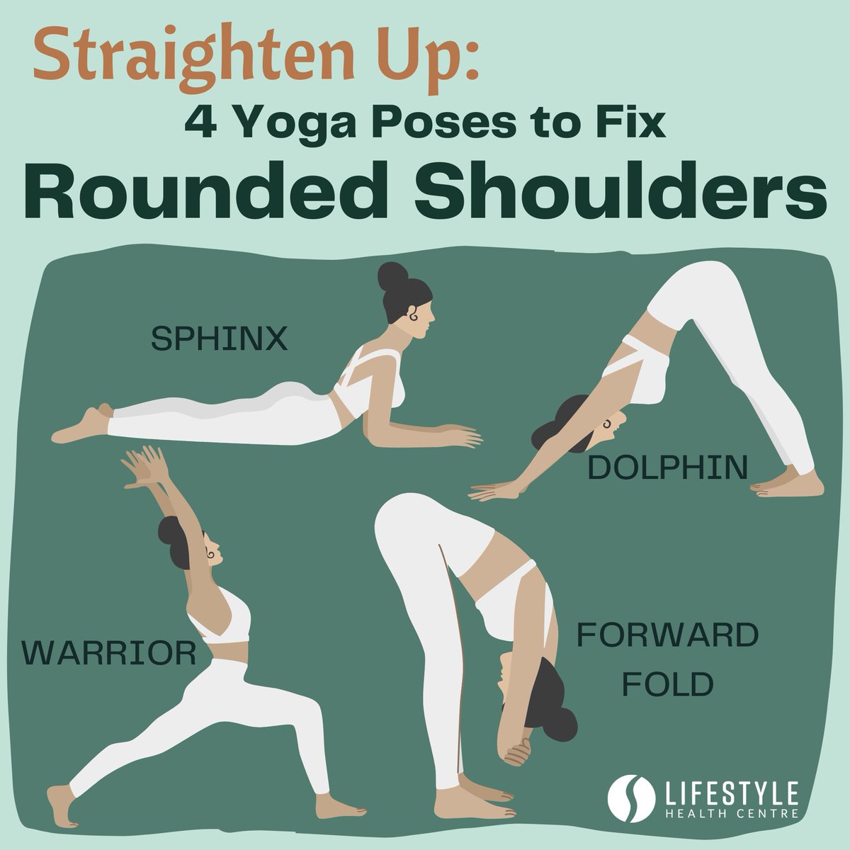 LifestyleHealth's tweet photo. Try these EASY yoga poses to improve your posture! https://t.co/sYdExiSbt2