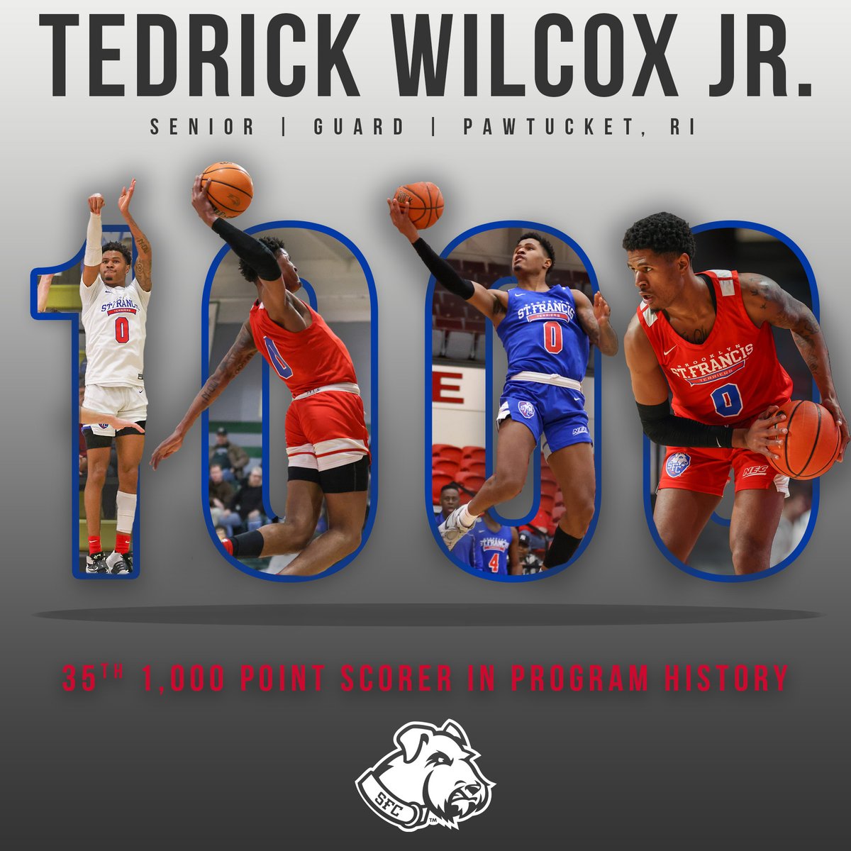 sfbkmbb's tweet image. 1K TED

With his last field goal, Tedrick Wilcox Jr. is now the 35th player in program history to total 1,000 career points!

#BrooklynTough | #NECMBB