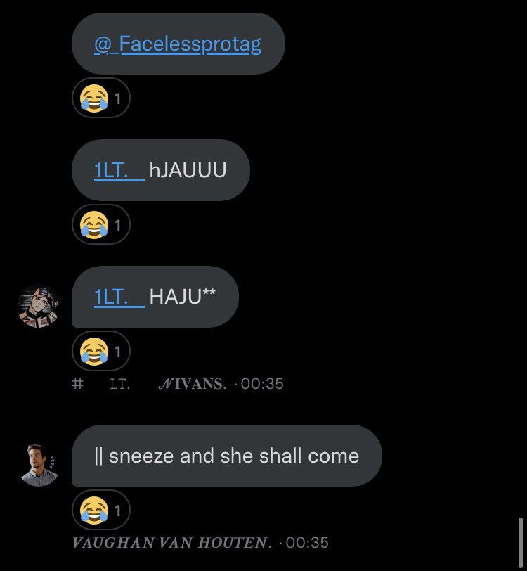 _Facelessprotag's tweet photo. https://t.co/BBhjk7Oojb — The first thing i see when opening my DM‘s &amp;&amp; I— my name being mispelled Day 2 😔💕💓💕💓 https://t.co/FFojAGHdeZ