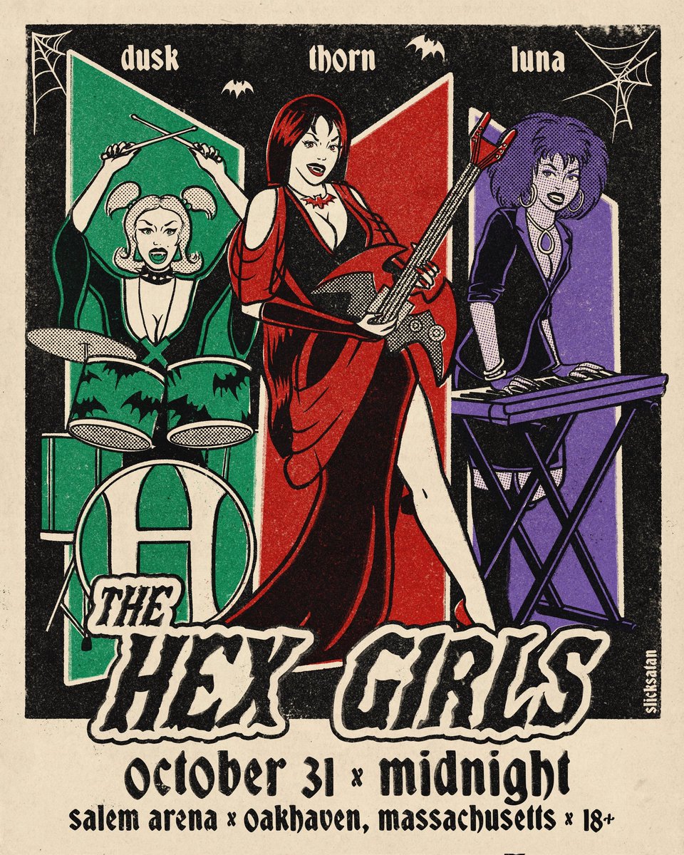 "Who's ready for the return of the Hex girls?"