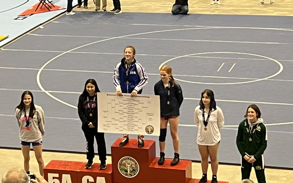ADAthleticsOS's tweet photo. Congratulations to our very own Nicole Redmond on being a 3X State Champion! https://t.co/C3jTjfDK9J