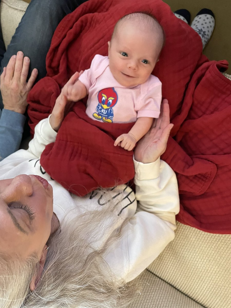 tannerwalle's tweet photo. @OlivingstonTV New papa myself, pictured here with grandma! Congrats @OlivingstonTV https://t.co/UGVXcLhyim