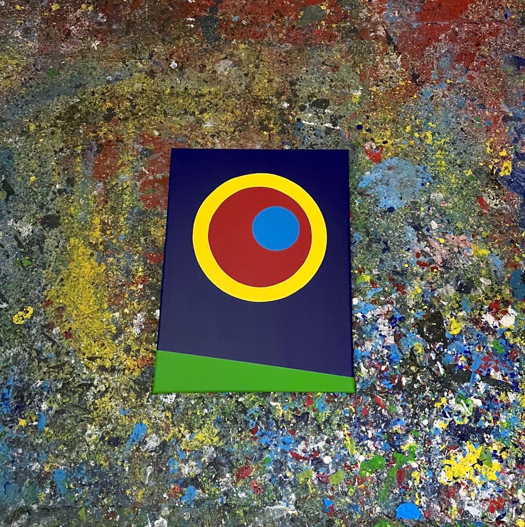 Grade One on Twitter "On the matt.......... abstract painting 