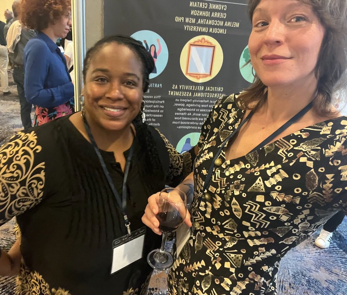 SCCulturalRes's tweet photo. Corner crew at the poster session #SCCR2023 https://t.co/WN0IpfOOwu