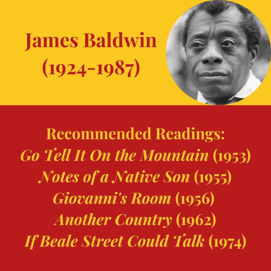 PittLitProgram's tweet image. James Baldwin is our featured writer for this week’s post for Black History Month! Baldwin is an acclaimed author and poet, who was deeply involved with the LGBT+ community, during the later half of the 20th century!