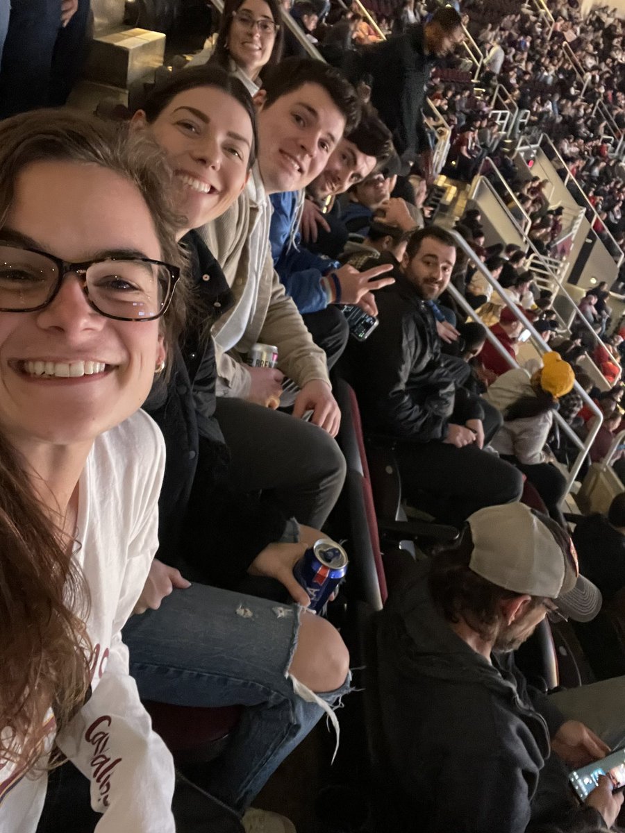zoejzip's tweet photo. Connor’s first cavs game!! Happy 27th birthday!!! #letemknow https://t.co/zl0zexjY4D