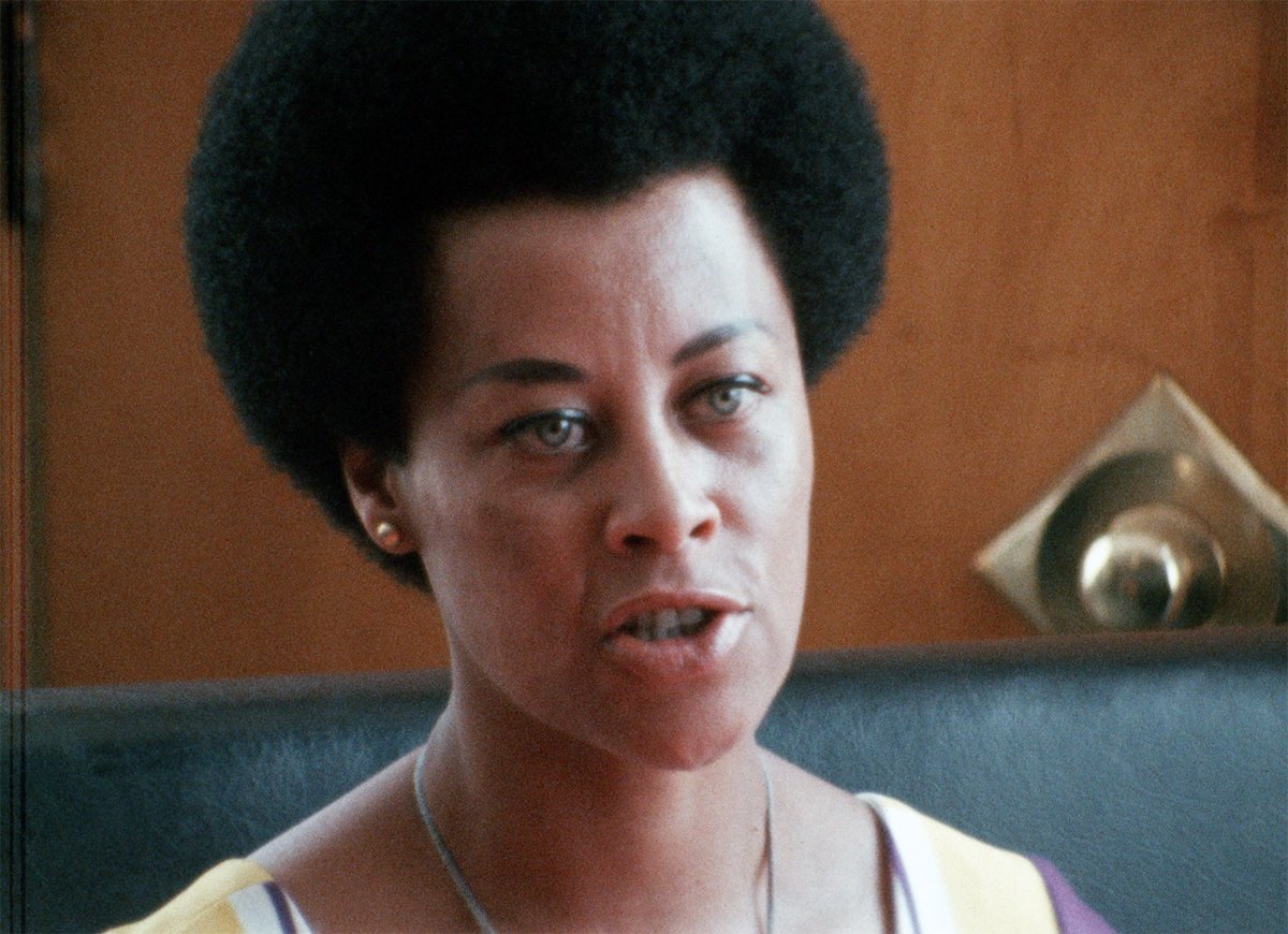 sfstatelibrary's tweet photo. As we celebrate #BlackHistoryMonth, here's some stills from Dr. Maya
Angelou’s series “Blacks, Blues, Black!” which was recently re-scanned in 4K by the
Bay Area Television Archive at #jpllibrary. The series ran on @KQED in 1968 and can be watched at https://t.co/MhUVagthpy. https://t.co/3C3RaIVgBd