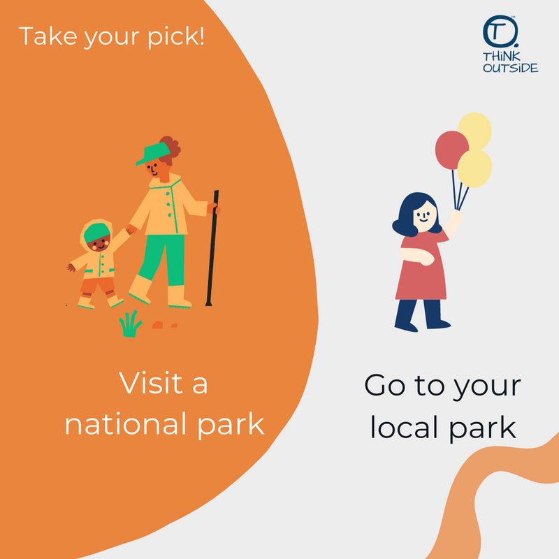 ThinkOutsideBxs's tweet photo. 🤔 This is a hard decision, but we're curious.

Which would your kids instead explore, a national or local park? Let us know in the comments below!
 
#ThinkOutsideBoxes #ChildDevelopment #OutdoorActivities #NationalPark #LocalParks https://t.co/NMu9kzL140