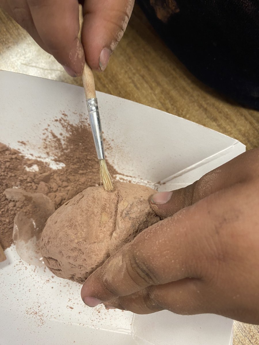 mrs_santore's tweet image. What is in my egg? Our little excavators got to investigate and find out! #SpaghtIsGreat #KinderCrew 🦖