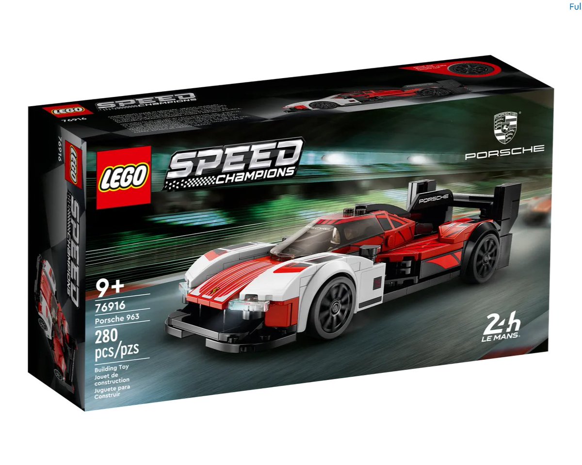 atflorio's tweet image. March 1, Lego Porsche 963
lego.com/en-us/product/…