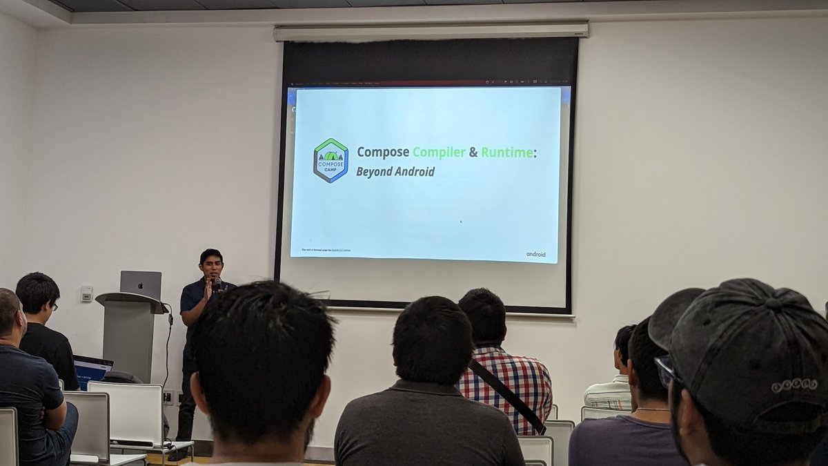 tohure_'s tweet image. Después de más de 2 años de pandemia, volvemos a los #Meetups presenciales con @androiddevperu. Empezamos con el gran @brunoaybarg en #AndroidCompose