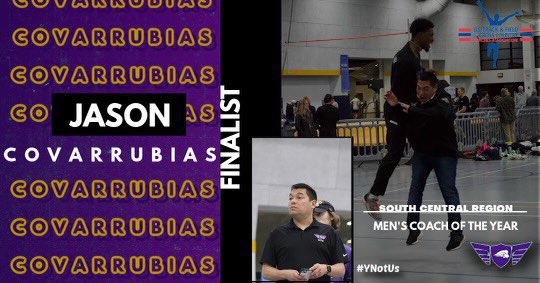 NelsonUXCTF's tweet photo. Congrats to Coach Covarrubias for being named a @USTFCCCA South Central Region Men’s Head Coach of the Year finalist!  Well deserved Coach! #YNotUs https://t.co/vThnqekEpy