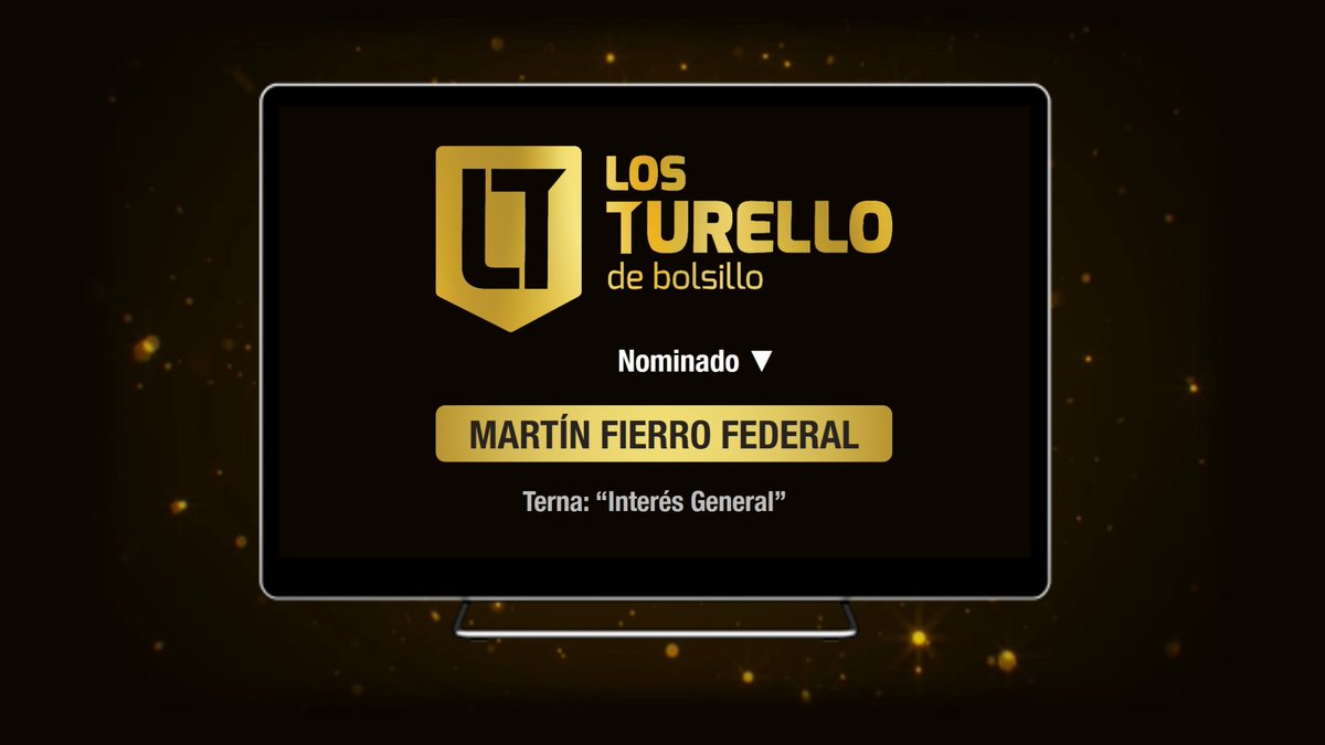 LosTurello's tweet image. #TV | ¡Una #BuenaNoticia! 
&quot;@LosTurello de bolsillo&quot; nominado, por @APTRA_ok, en la terna #InterésGeneral de los  #MartinFierroFederal.