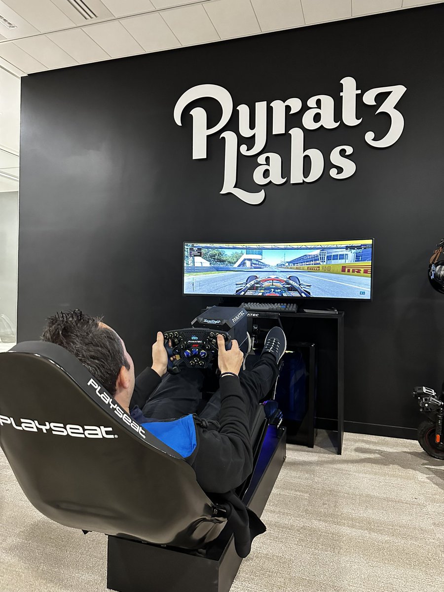 bilalelalamy's tweet photo. What a (pre-@nft_paris) day ! 1. Iโve shared @PyraTzLabs & @BBSchool_ updates to the @BGameAlliance 2. Saw @borgetsebastien doing really well in my #F1Simulator (in less then a tour ๐ซข) 3. Discussed #Royalties & #CreatorsRights in the digital world with @ysiu & @Ben_Charbit ! โ๐ผ https://t.co/mWr5OGQ9Uh