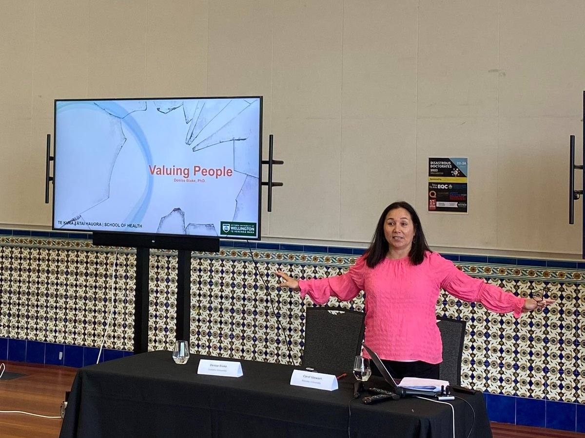 DDoctorates's tweet photo. Session 06-Humanising  Research: What is the most important thing in the world?
Second talk by Dr. Denise Blake from Victoria University on "Valuing People". We highly appreciate your amazing talk.
#DD2023 https://t.co/N4FNhjSEVx