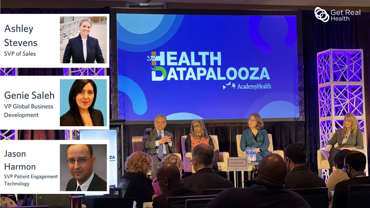 Get Real Health (@getreal_health) on Twitter photo We are at <a href="/AcademyHealth/">AcademyHealth</a>  Health Datapalooza!
Can't miss the discussion ➡️ our SVP of Patient Engagement Technology, Jason Harmon, is speaking on the International Dimensions of Health Data Flows panel tomorrow (2/24) at 11:15 AM! 
See you there! #hdpalooza <a href="/hdpalooza/">Health Datapalooza</a> We are at <a href="/AcademyHealth/">AcademyHealth</a>  Health Datapalooza!
Can't miss the discussion ➡️ our SVP of Patient Engagement Technology, Jason Harmon, is speaking on the International Dimensions of Health Data Flows panel tomorrow (2/24) at 11:15 AM! 
See you there! #hdpalooza <a href="/hdpalooza/">Health Datapalooza</a>