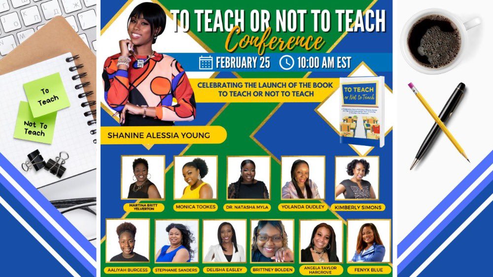 Have you read To Teach or Not To Teach yet? It’s an anthology of educators sharing their experiences of teaching inside & outside of the classroom. I’m grateful to have written the Foreword! I’m attending the free virtual conference
ToTeachOrNotToTeach.org/launch