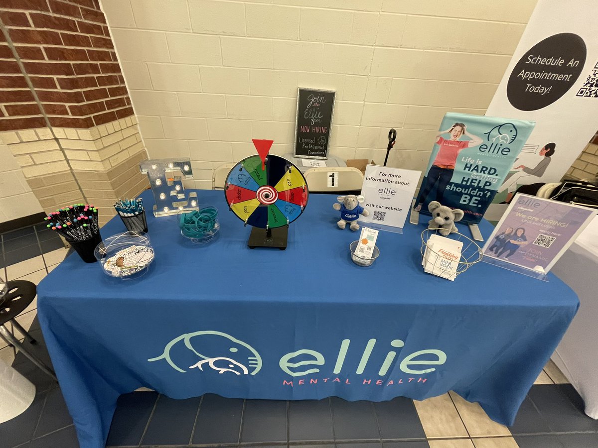 Come see us and many others at the Humble ISD Mental Health and Wellness fair at Atascocita High School. <a href="/HumbleISD/">Humble ISD</a> It’s going on until 8:00!