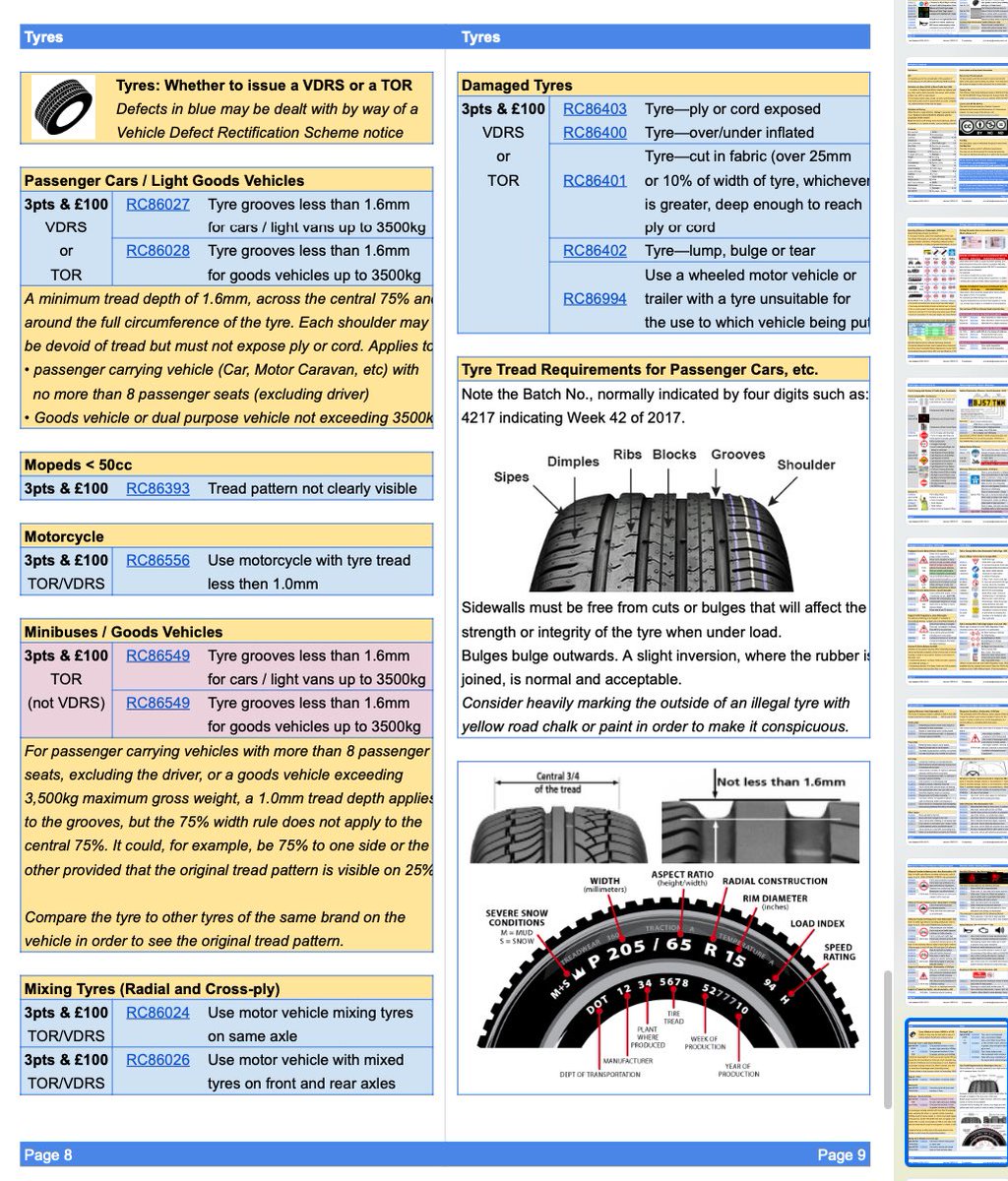 OffenceCode's tweet image. “I absolutely love the tyre diagrams.”

“Not only is it great for us to use, I like to explain things to people so it’s a great little visual...”

“I promise to spread it far and wide in my quest to convert everyone to Roads Policing Officers.”

—Suffolk RPU Officer