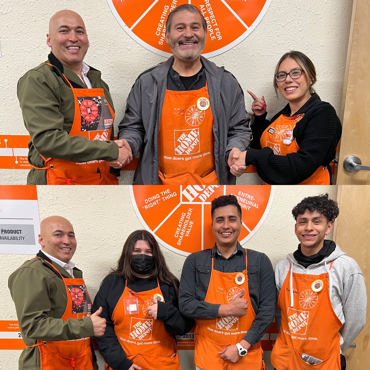 30 day check ins and we are all smiles over here! 🎉 welcome to the team! 🎉